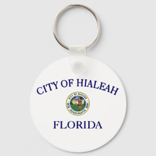 Hialeah (Flórida) Bandeira da cidade Chaveiro