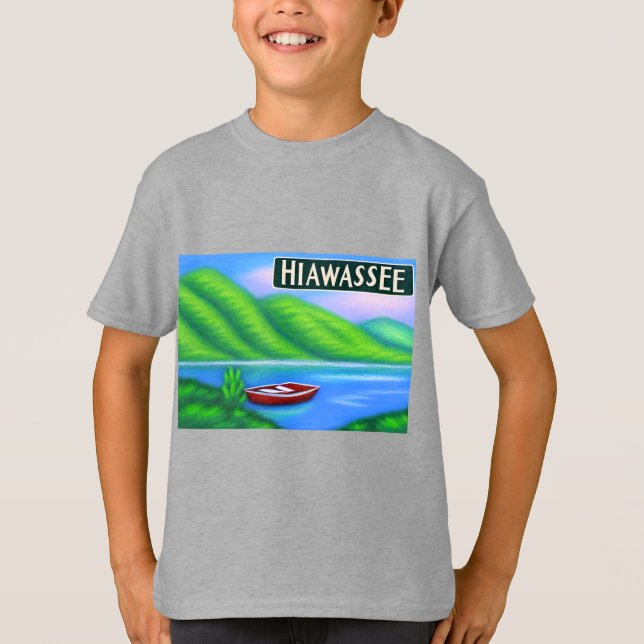 Hiawassee, camiseta GA (Frente)