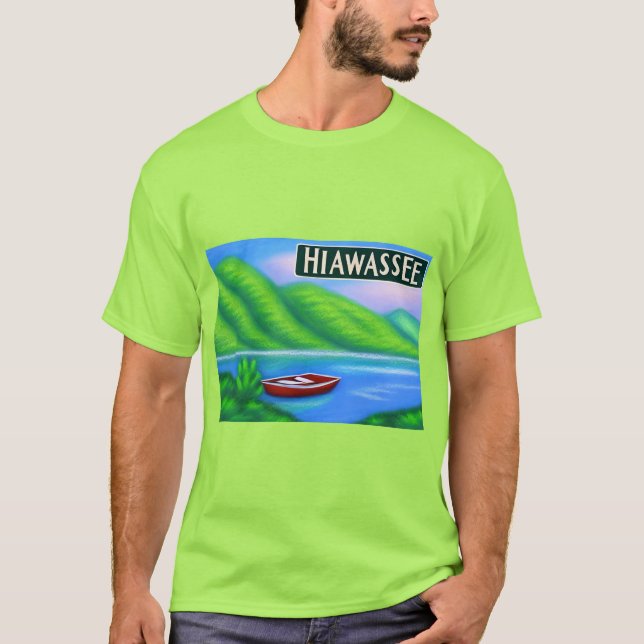 Hiawassee, camiseta GA (Frente)