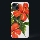 Hibisco Vermelho Quente<br><div class="desc">Pintura original em aquarela de hibisco vermelho quente. Estilo asiático. © e ® Bigstock® - Todos os direitos reservados. | Crie sua própria mercadoria de aquarela no Zazzle. Tente adicionar seu próprio texto para criar um produto de um tipo! É fácil personalizar seu próprio item, não tem pedidos mínimos e...</div>