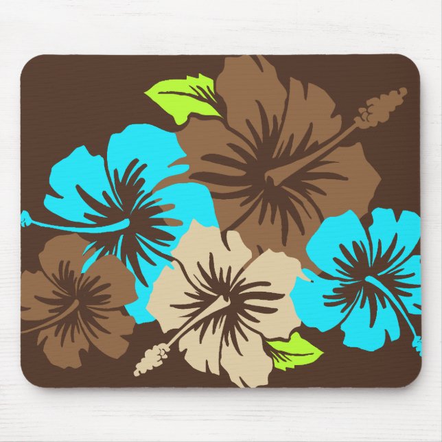 Hibiscus épico Mousepad (Frente)
