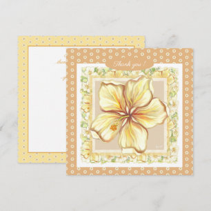 Hibiscus & lace AMARELO