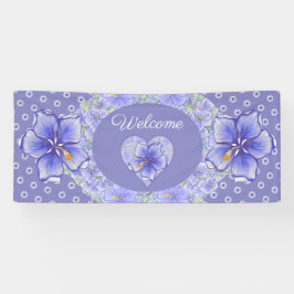 Hibiscus & lace BLUE