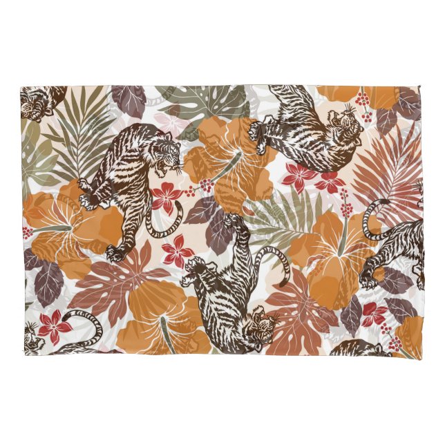 Hibiscus Tiger, Padrão Exótico. (Frente)