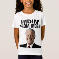 HIDIN' DE T-Shirts CRIANÇAS IDENTIFICADAS
