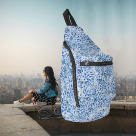 Hídrangas azuis lindas - padrão floral