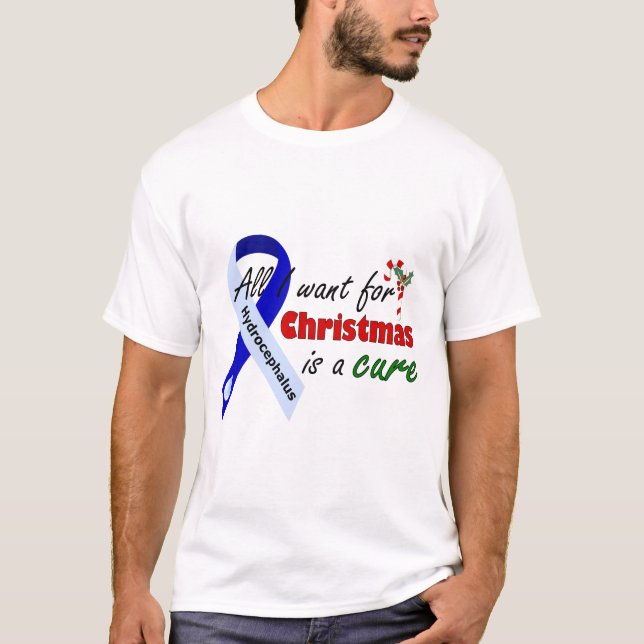 Hidrocephalus Christmas T-Shirt (Frente)