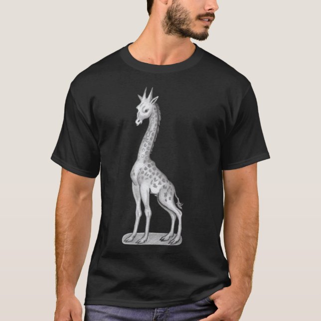 Hieronymus Bosch Girafa Essencial T-Shirt (Frente)