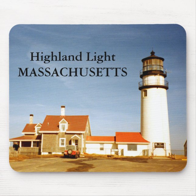 Highland Light, Massachusetts Mousepad (Frente)