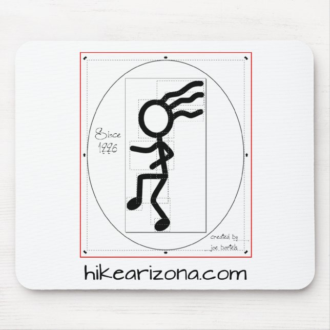 HikeArizona.COM - Desde 1996 Mousepad (Frente)