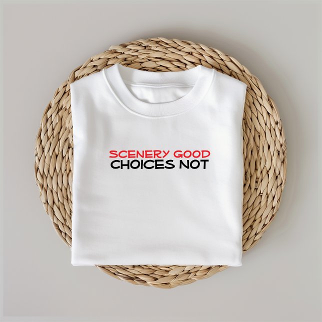 Hiking camping trekking humor black T-Shirt (Criador carregado)