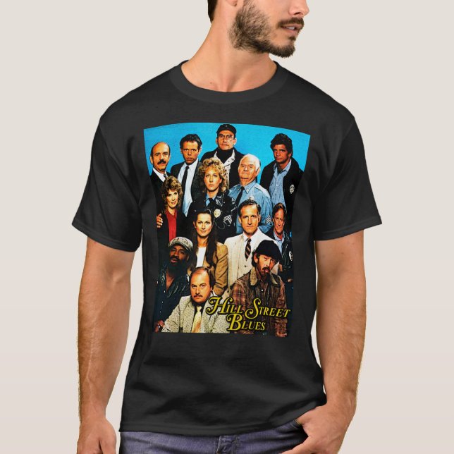 Hill Street Blues 80s Classic T-Shirt (Frente)
