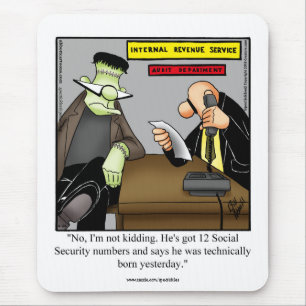 Hillarious Office Humor Mousepad Gift