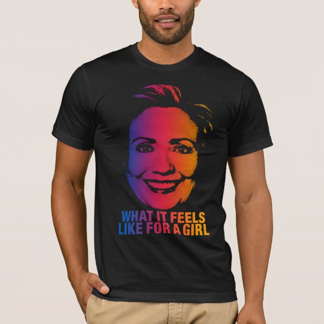 Hillary - camisa de Obama do voto (Frente)