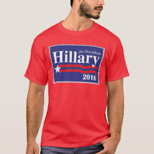 Hillary Clinton para a camisa do presidente 2016
