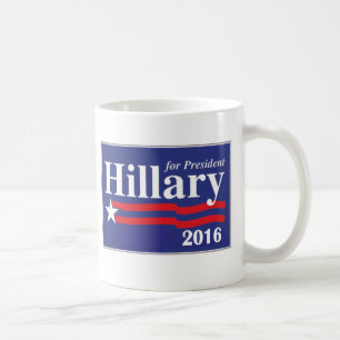 Hillary Clinton para a caneca 2016 do presidente