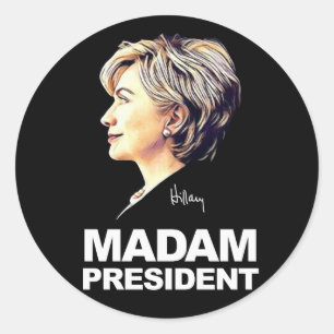 Hillary Clinton "senhora presidente" etiqueta