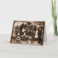 HILLBILLY HATFIELDS BIRTHDAY GREETING CARTÕES