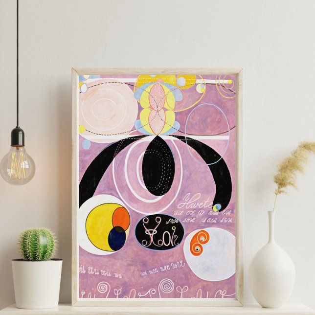 Hilma af Klint - Os Dez Maiores, N.º 06 Poster (Criador carregado)
