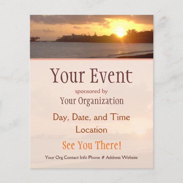 Hilo Dawn Event Flyers (Frente)