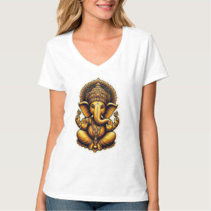 Hindu Deus Ganesh / Ganesha Damas T-Shirt