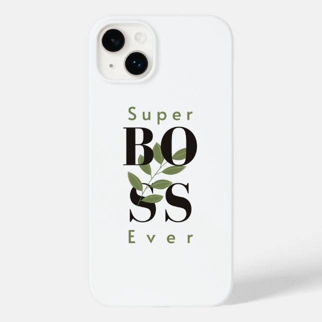 Hipótese de iPhone/iPad branco mínimo de Super Bos (Verso)