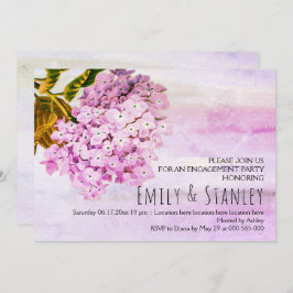 Hipóteses cor-de-rosa convite para noivado de casa