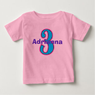 Hippe Chic Terceiro Aniversário Camisa