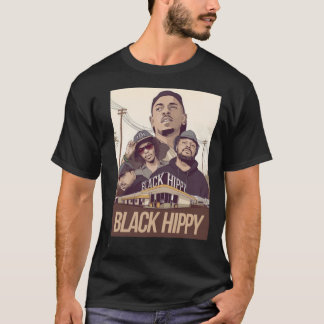 hippia negra - o t-shirt clássico do hip hop rock