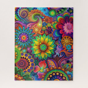 Hippie Art Quebra-cabeça