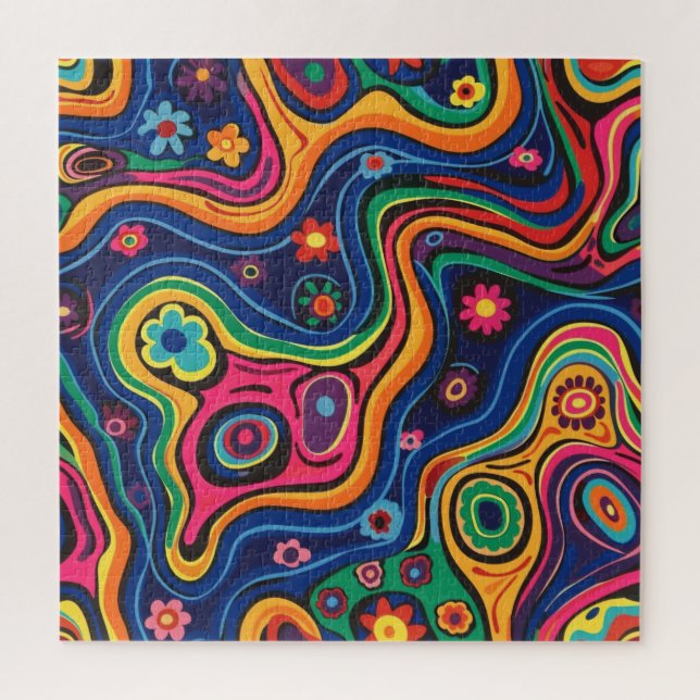 Hippie Quebra-cabeça (Vertical)