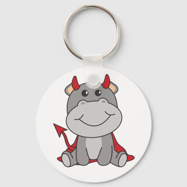 Hippo Halloween - Bonita Chaveiro do Figurino da B (Frente)