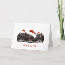 Hippos Sonolento, Cartão de Cartões de natal de Na