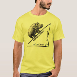 Hippotenusa Hipotenusa Camiseta Divertida de Matem