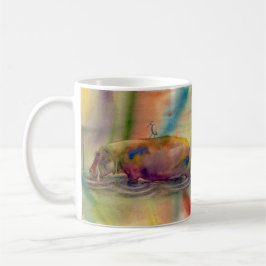 Hippy Dippy, caneca da arte da aguarela