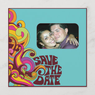 Hippy Salvar a Data Fotografia Convite