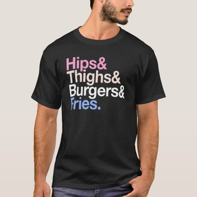 Hips Coloca Polos E Frita Comida Rápida Verão (Frente)