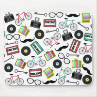 Hipster Mousepad temático