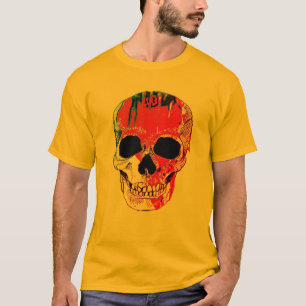 Hipster Spooky Maldito Camisa do Halloween do Cave