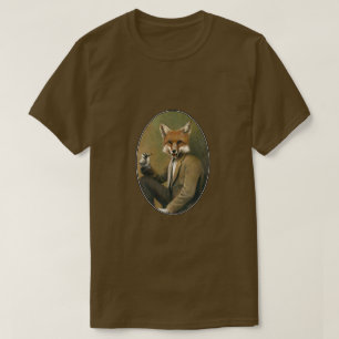 Hipster Vintage Fox T-shirt