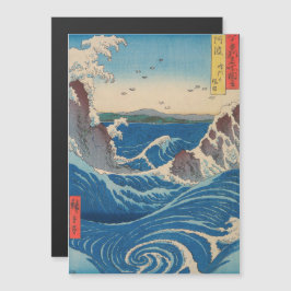 Hiroshige - Naruto Whirlpool, Cartão Magnético Awa
