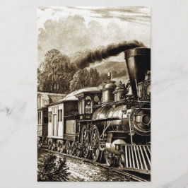 História da locomotiva com motor a vapor