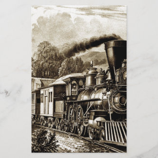 História da locomotiva com motor a vapor