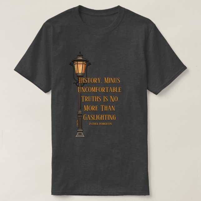 História / Gaslighting - Uma Camisa MisterP (Frente do Design)