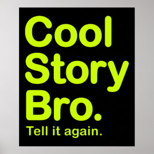 História legal Bro. Poster