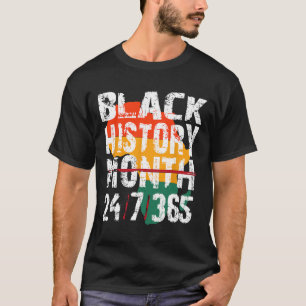 História Negra Mês 247365 Camisa África Para Homen
