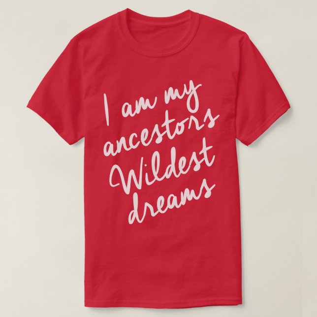 História Negra Mês Camisa Mulheres Ancestrais Mais (Frente do Design)