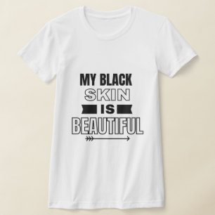 História Negra Mês Minha T-shirt Negra