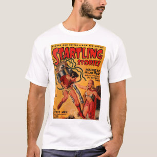 Histórias t-shirt sobressaltado do novembro de