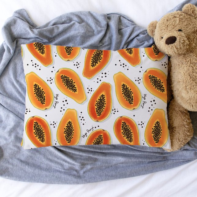 Hiya Papaya Pattern (Hiya Papaya Pillowcase)